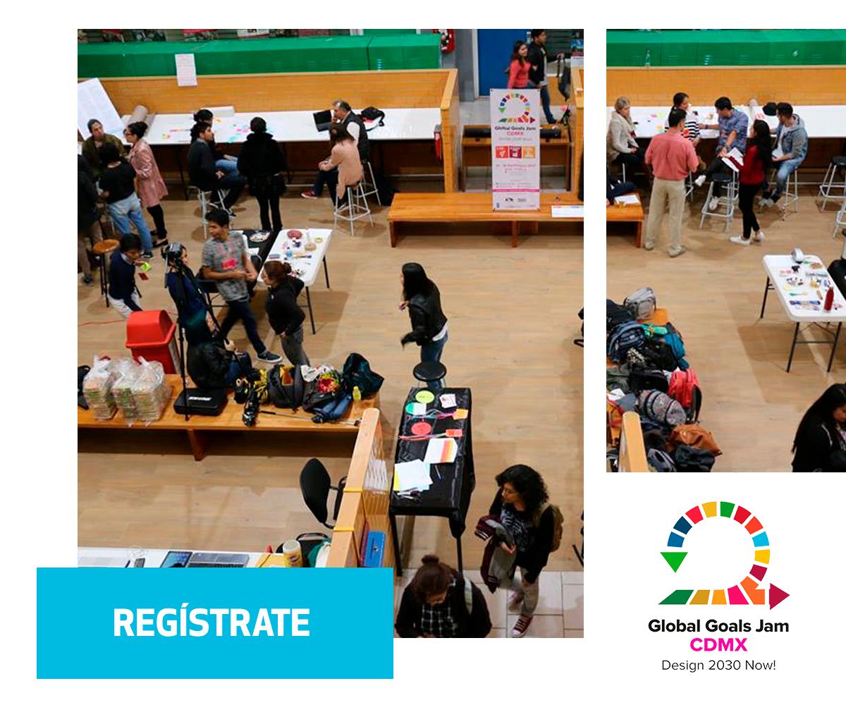 GlobalGoalsCDMX's tweet photo. Muy pronto comienza la edición 2019 de los #GlobalGoalsJamCDMX, una iniciativa con más de 50 países en acción para crear soluciones.
Únete, registro por inbox o correo electrónico. https://t.co/q6GFAcRpN3