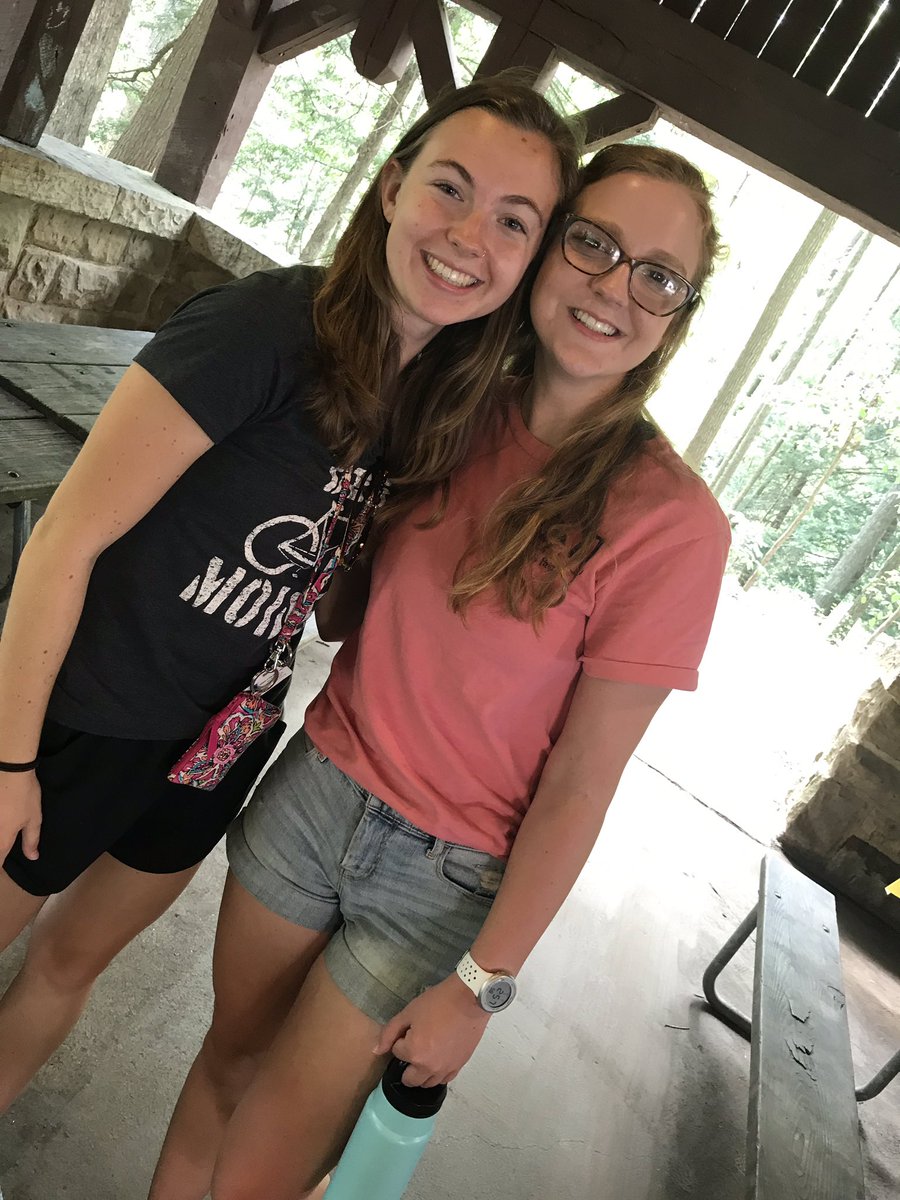 LadyGalesCC's tweet photo. We love when alumni visit at camp! https://t.co/EWKNYkl2EC