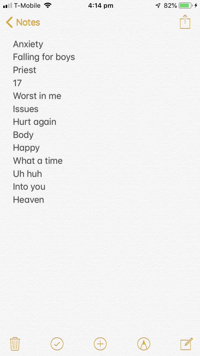 Amz_Dancer's tweet photo. This isn’t a set order but like need these songs 😍 @juliamichaels (side note so badly wish I had meet and greet in Sydney 😭😭) #JMsetlist https://t.co/WRCnFNPCXC