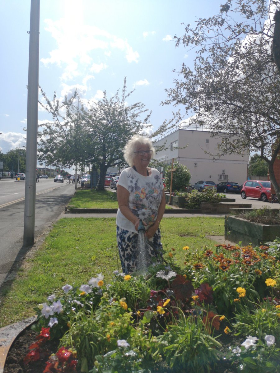 joanna_pem's tweet photo. Big day tomorrow! RHS in bloom North West judging day #TrinityEP #nopressure @RHSBloom @PortGrocery #cwacstreetscene #attractbees @EPortStandard @CheshireLiveEP @InbloomPort #lovenature #volunteering #greygreen #ageisnobarrier https://t.co/Z1BygixN3A