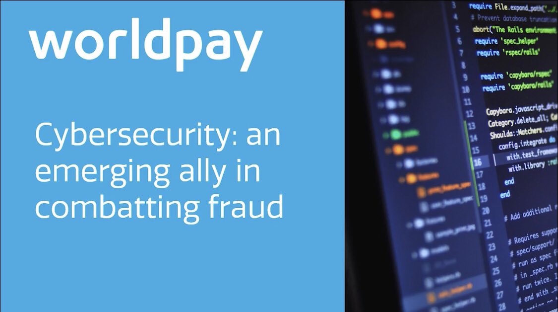 ptrancyber's tweet photo. #ICYMI - @FISGlobal’s @Worldpay_Global Cyber Defense Threat #Intelligence expert #MattHeath says, “the intelligence we get from the #darkweb can help us make better #cybersecurity decisions”. Watch the webcast here at: https://t.co/AM0wrpj3UC #fraud #identitytheft #payments #AI https://t.co/pzvGHm2swn