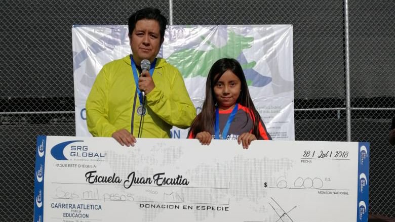 Neighbors in Irapuato (Mexico) brought furry friends and school supplies to our fourth annual 3K, 5K, and 8K run. All 6,000 pesos worth of the donated supplies went to local kids in the Juan Escuita elementary school. #BeyondOurWalls #SocialGood