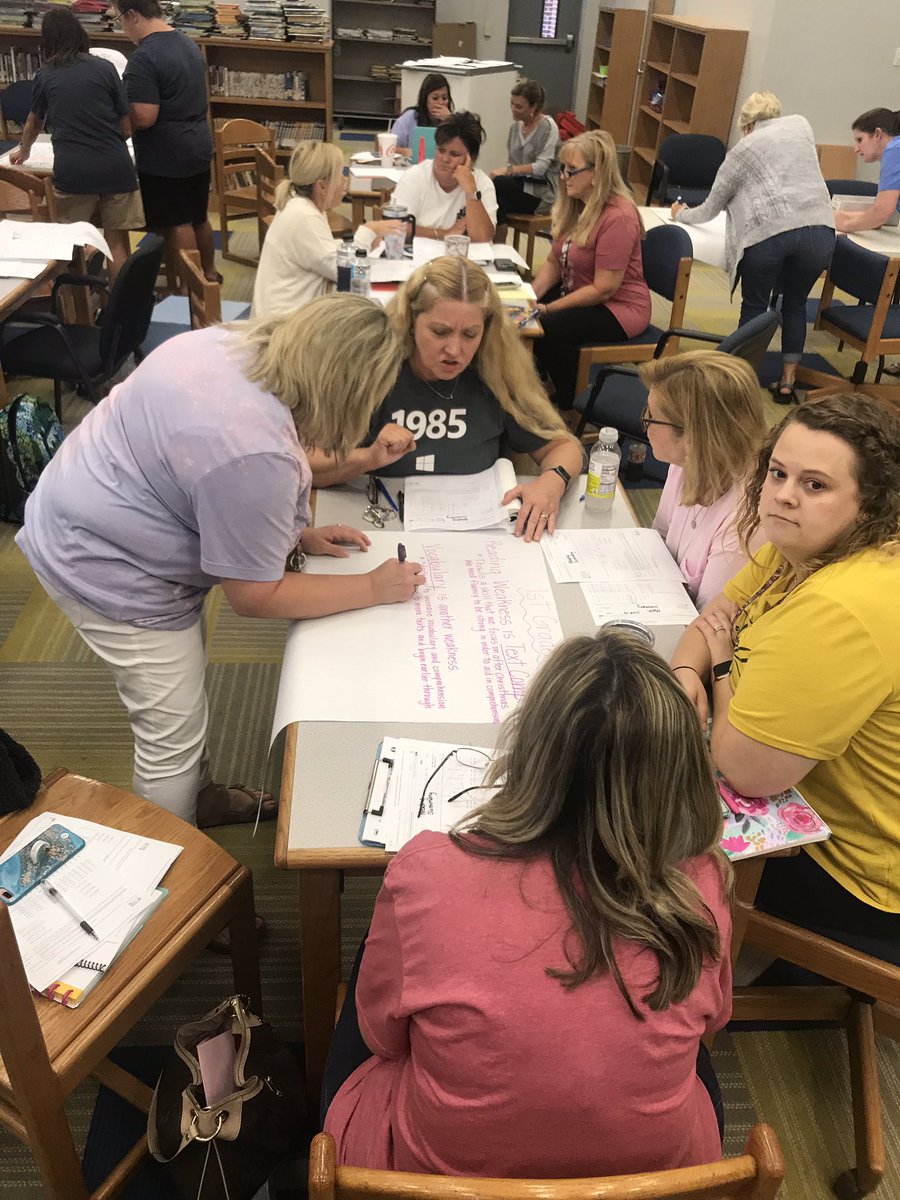 piedmontelem's tweet image. Our teachers spent the afternoon digging into testing data and presenting their findings to prepare for the upcoming year! 
#datainformedinstruction #makingithappen