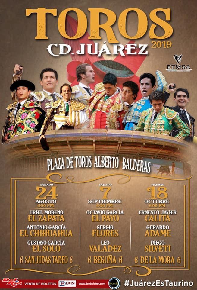 castabravamx's tweet photo. @etmsaoficial presenta un serial de 3 corridas para CD Juárez #Chihuahua
24Ago @elzapata21 @AGElChihuahua #ElSolo
🐃SnJudasTadeo
7Sep @elpayo_ @sergio17flores @LValadezOficial
🐃Begoña
18oct @EJCalita @gerardoadame_ @DiegoSilveti
🐃DeLaMora
#JuareEsTaurino https://t.co/nbVoHvMcaO