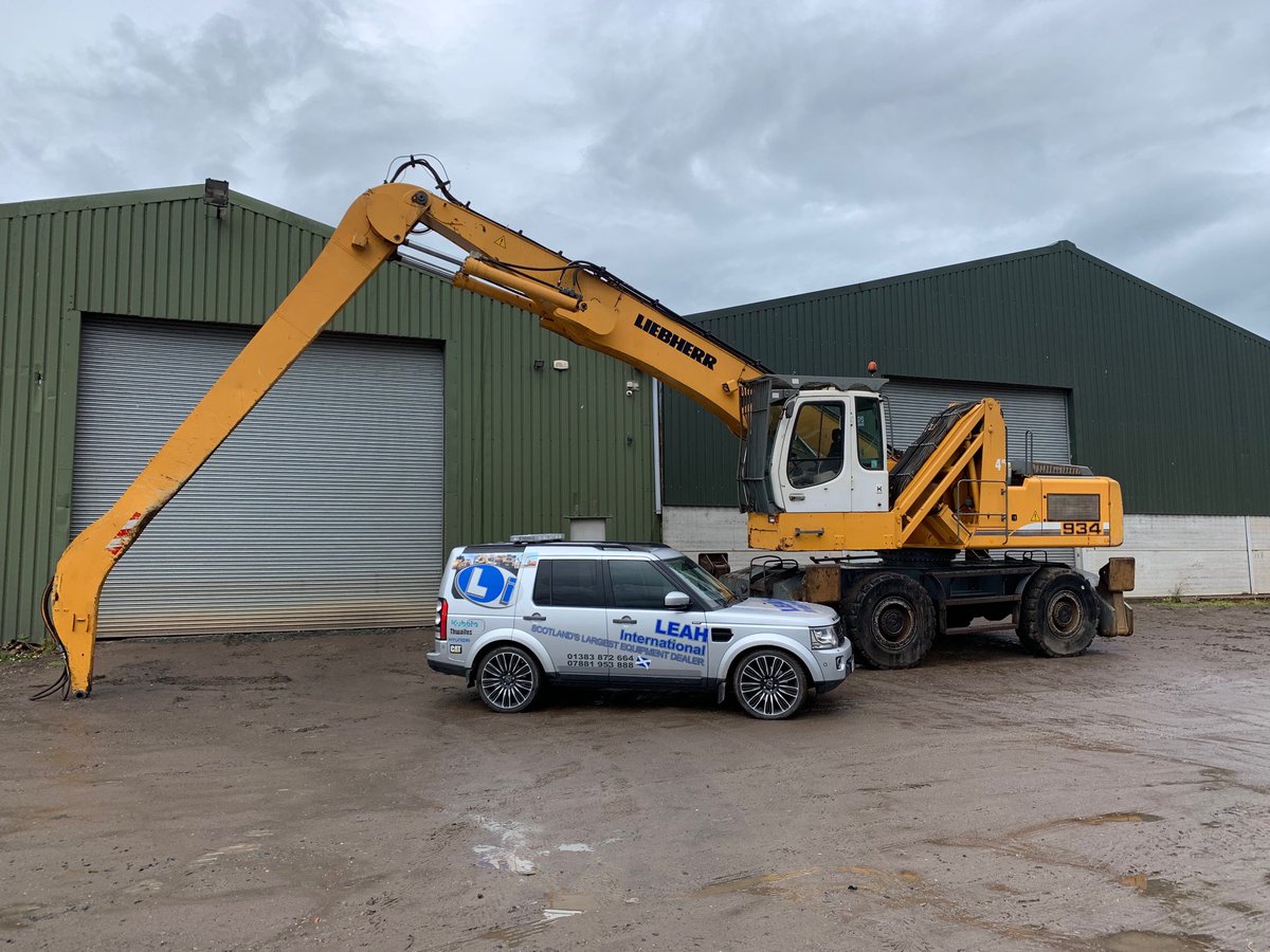 Liebherr 934HSDL just in c/w grab , year 2007 very tidy machine (45 ton machine)