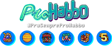 FSProHabbo's tweet photo. Nesta semana nos despedimos do @HabboPTBR e para fecharmos nossas atividades da melhor maneira, preparamos uma semana bem freenática e para terem uma boa lembrança guardada! #PraSempreProHabbo 🖤 https://t.co/rUwbMlBmqh