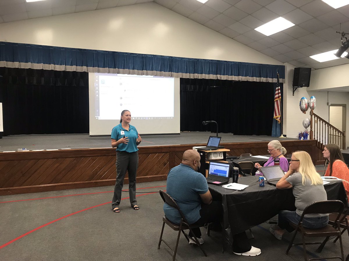 KimLandtroop's tweet photo. Great day of inservice training all over Duval County! #inservice19 #DCPSMath https://t.co/EaOMWmNSNu