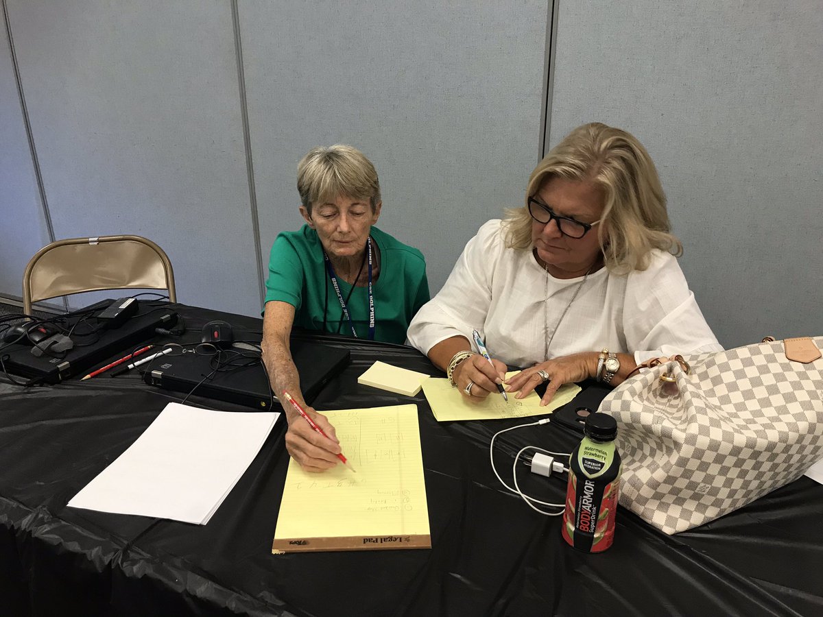 KimLandtroop's tweet photo. Great day of inservice training all over Duval County! #inservice19 #DCPSMath https://t.co/EaOMWmNSNu