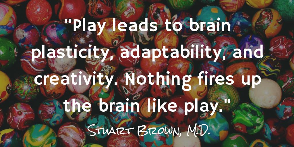 Play is imperative for building brain power starting at an early age! Here is why a child's budding brain LOVES to play: bit.ly/2VKFaWz #Playmatters #NationalPlayDay