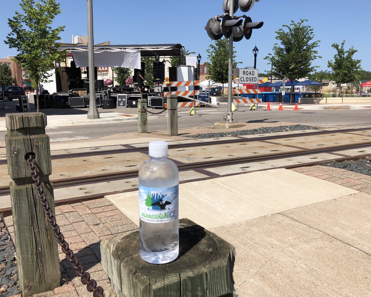 Another week. Another GREAT concert at Rhythm On The Rails! Head to <a href="/DowntownShako/">Downtown Shakopee</a> from 6:00-9:00pm tonight and catch <a href="/Arch_Allies/">Arch Allies</a> as they rock this town with some great music! We’ll be hydrating their vocal cords - so you KNOW they’ll sound “NICE”!