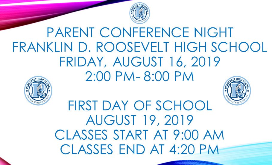 Roosevelt HS Dallas (@roosevelths_dal) on Twitter photo Come join the Mustang Family 4 R Parent Conference. You can meet the Faculty, Staff & Admin. Get a jump on the 2019-2020 school year. Look forward to seeing you there. #Back2School <a href="/cwright375/">Cheryl Wright</a> <a href="/dallasschools/">Dallas ISD</a> <a href="/DallasISDMedia/">Dallas ISD Media</a> <a href="/aaronwallace23/">Aaron Wallace Sr</a> @VeltBoysBB @JoliDPD @DPDCPABarnes15 Come join the Mustang Family 4 R Parent Conference. You can meet the Faculty, Staff & Admin. Get a jump on the 2019-2020 school year. Look forward to seeing you there. #Back2School <a href="/cwright375/">Cheryl Wright</a> <a href="/dallasschools/">Dallas ISD</a> <a href="/DallasISDMedia/">Dallas ISD Media</a> <a href="/aaronwallace23/">Aaron Wallace Sr</a> @VeltBoysBB @JoliDPD @DPDCPABarnes15