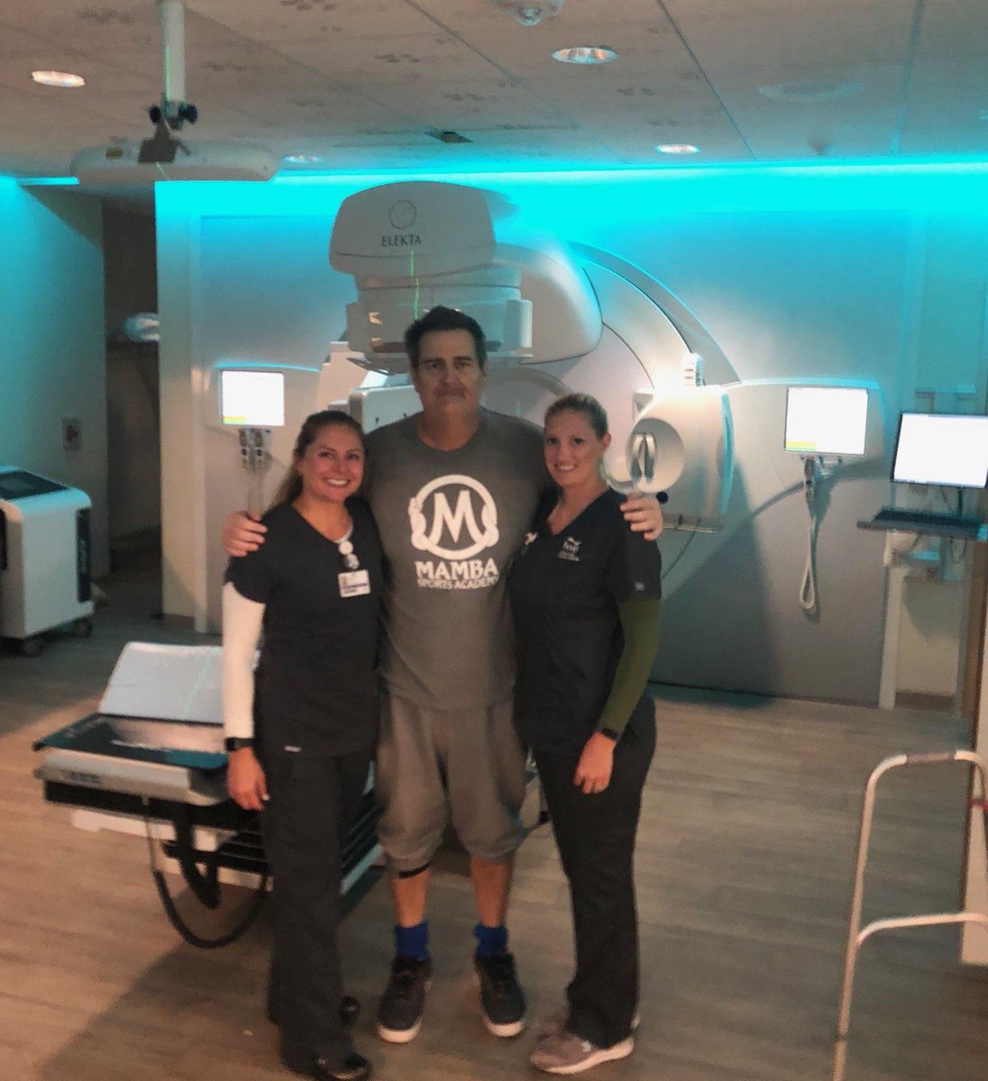 CalSwish_Nike's tweet photo. Update:  Today I finished my last treatment. Praise the lord..it will be a long process to get back but  I'm on my way. Thanks to Hoag Cancer center and radiation nurses some in pic below for taking care of me. And thanks everyone for the prayers/well wishes.  God is good 🙏 https://t.co/VaeT35oDTA