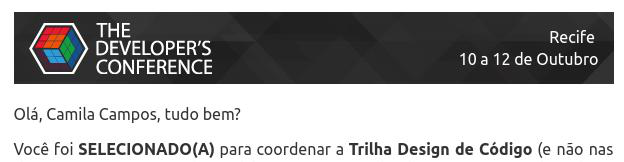 camposmilaa's tweet photo. PARTIU RECIFE! 🎉
Estarei em outubro coordenando a trilha #DesignDeCodigo no #TDCRECIFE. A chamada para palestras ainda está aberta, então a sua chance de falar sobre código bonito comigo em recife ainda tá de pé: https://t.co/FH1REapKsQ
QUEM VAMOOOS??? https://t.co/dsg7IBX1vB