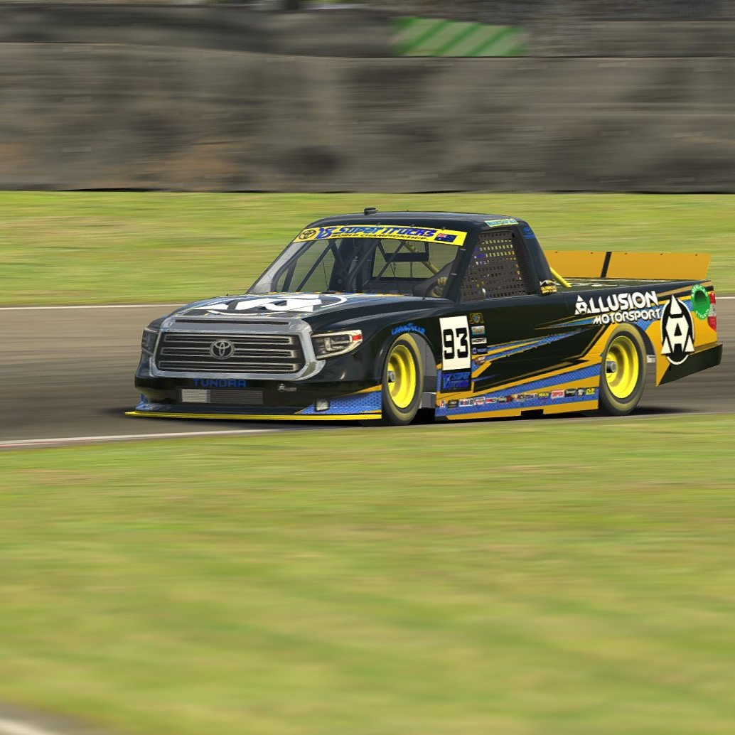 SocksOutRacing's tweet photo. #NEWS - We were recently informed that @AllusionMS's Michael Scurlock will be unable to compete in future events with accepting his new career opportunity. Although we share in his excitement, as he begins a new chapter in his life, we will miss the presence of the #93. #V8ST https://t.co/SQstmakxhL