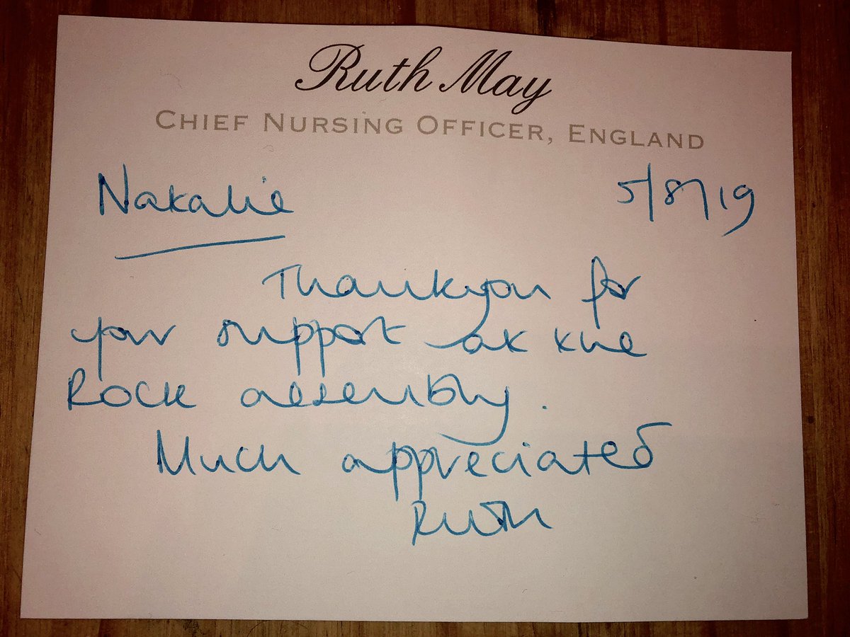 natalieWMCN's tweet photo. Not everyday I come home to post from @CNOEngland 🙂
#RockAssembly #teamCNO #ThankYou #NurseTwitter https://t.co/3CISG0Aa66
