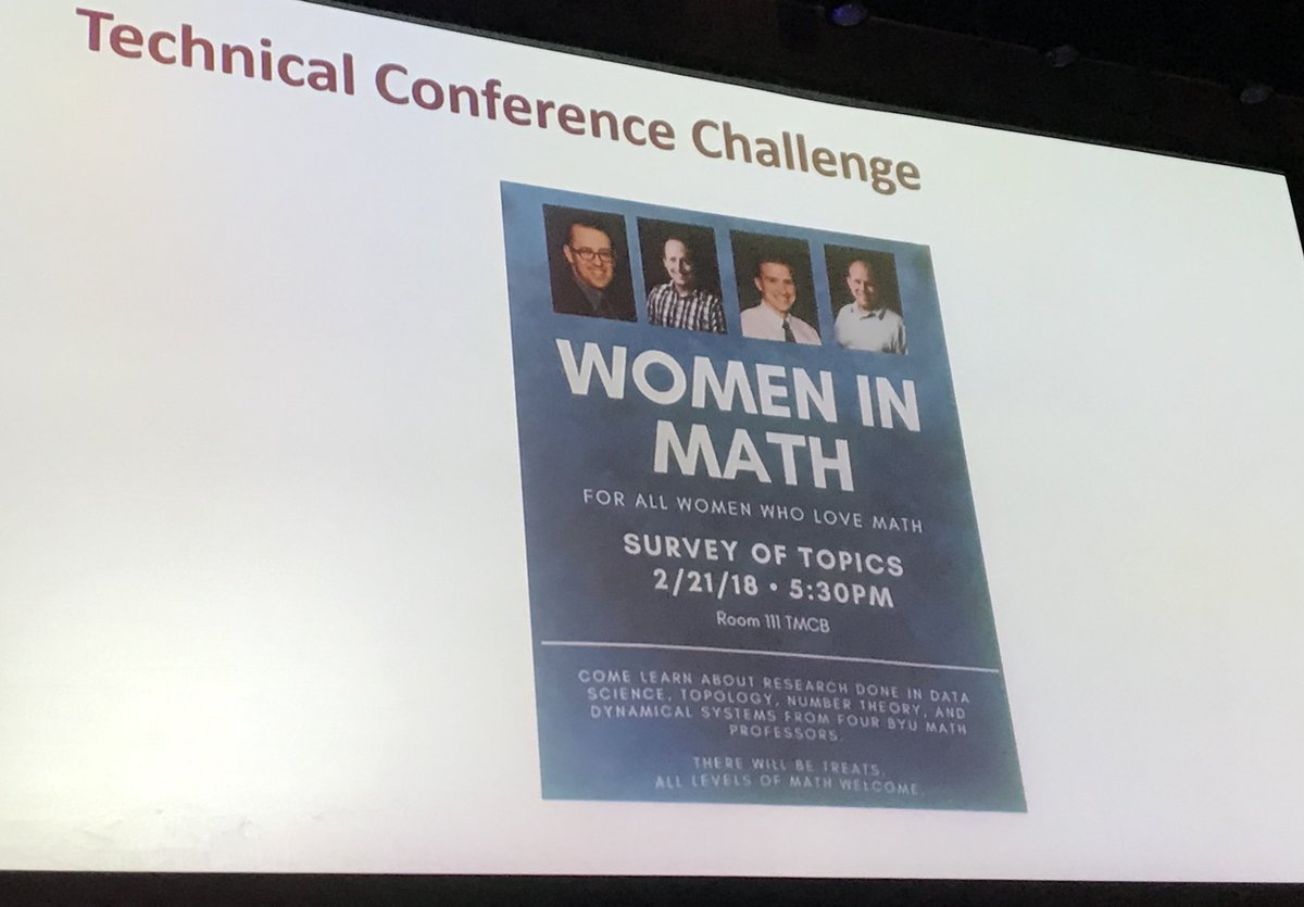 OlgaLiakhovich's tweet photo. Diversity and Inclusion keynote at #kdd19 had thought provoking material: Retention, Promotion and Technical Conference Challenge. https://t.co/yquWsRdNQD