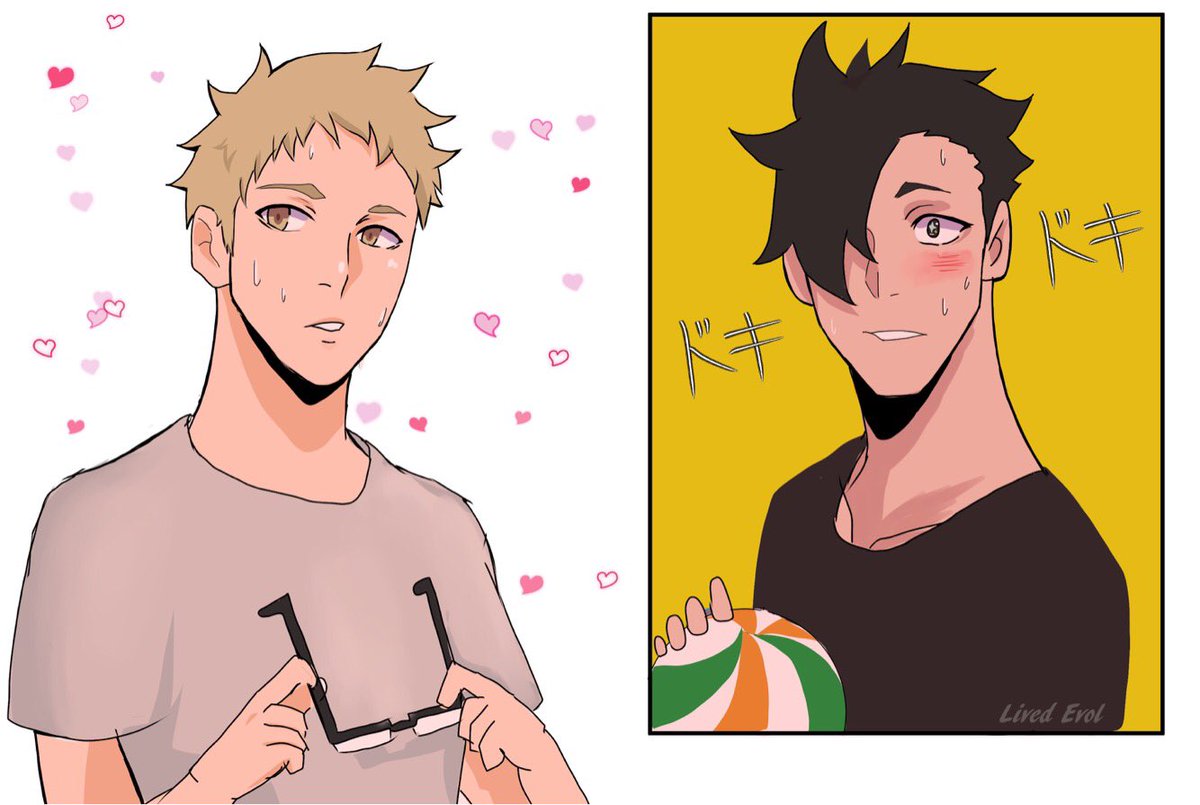 livedevol_'s tweet photo. Doki Doki (Kuro's pov) #kurostuki #krtsk #クロ月 https://t.co/kUNsDRAapp