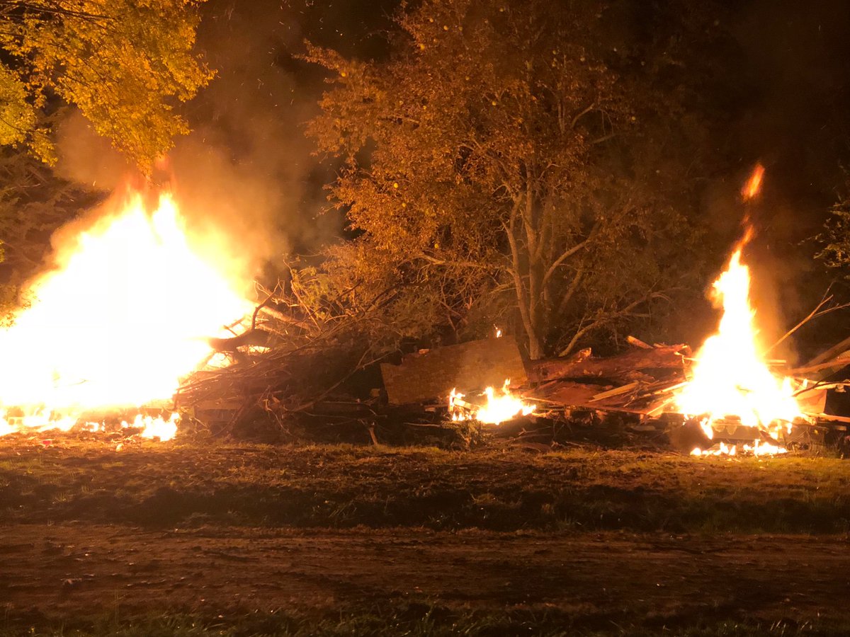 His passions collide.  Our land and a 🔥!  I’ll be inside 😉  “firepit selfie” #METeach #SummerSelfieBingo