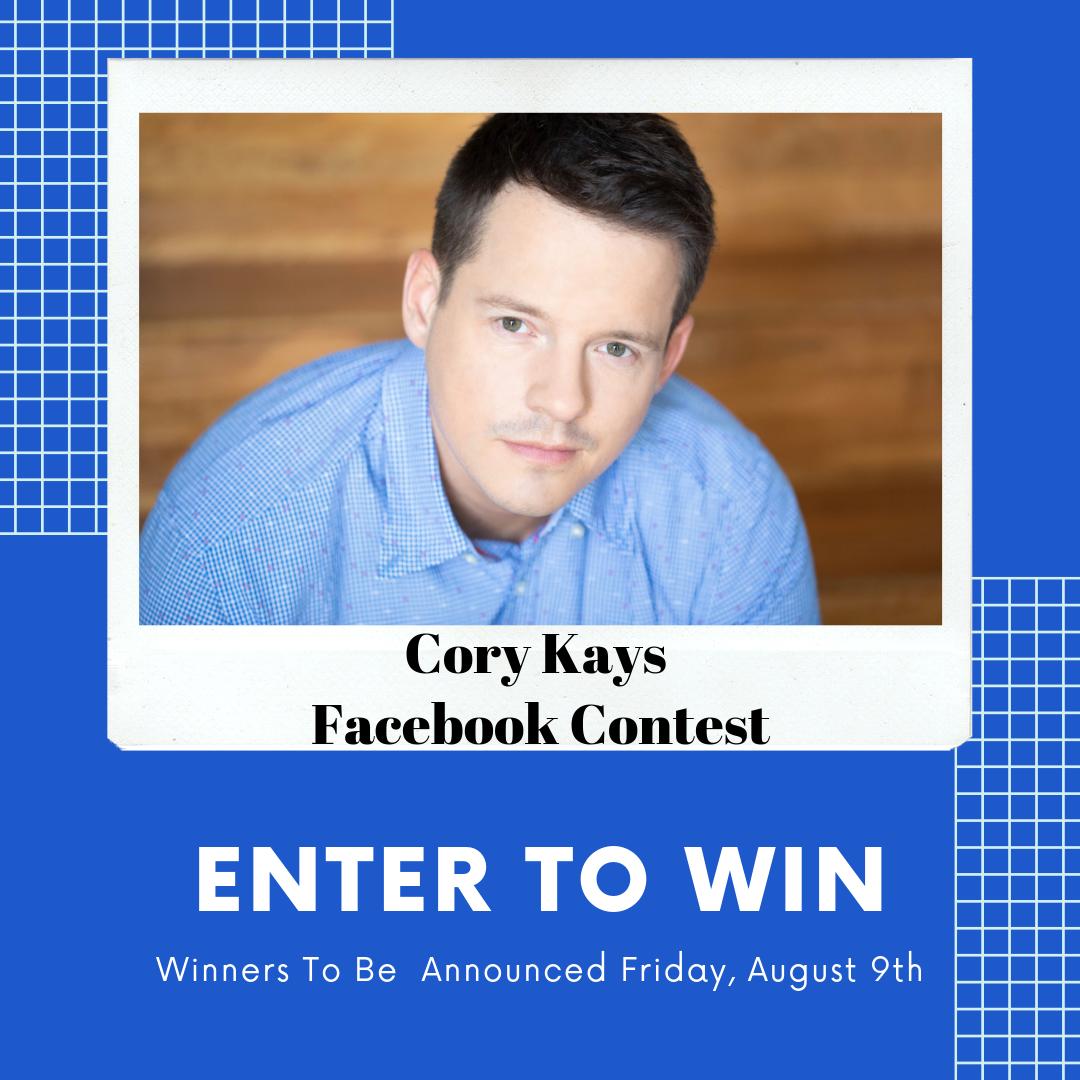 RealCoryKays's tweet photo. Just a reminder that we are almost to Friday, when we will announce the winners of the Facebook contest, Friday at Noon (CST)! It is not too late to invite your friends to like Cory Kays Facebook page and comment on todays post or the original announcement. #CoryKays #actor #swag https://t.co/IfoHNpVODC