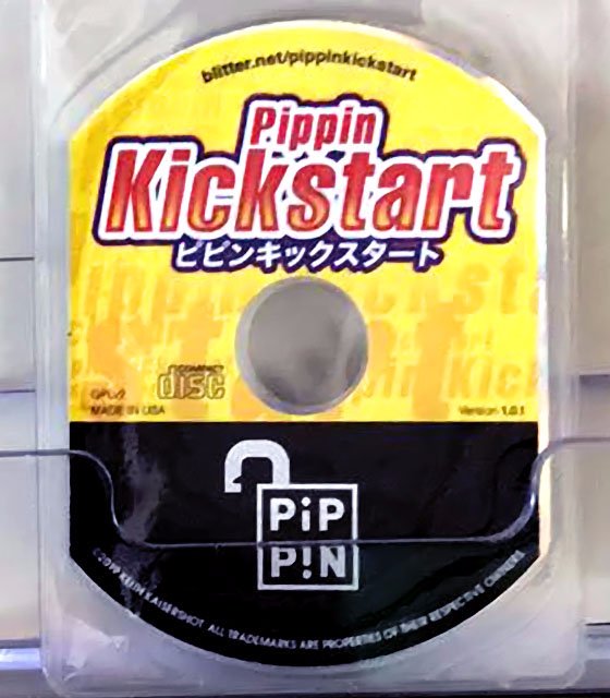 PippinATWORLD's tweet photo. @frazer_HX @retrogaminggeek @asobitech @ColonelFalcon @nintencollect @RetroGamerDaz @JuicyGameReview @RetroGamersClub @SNUKgaming @A3rgan @JasonBradbury @gamesyouloved You may want to try out @blitter's Pippin Kickstart crack — it allows a Katz Pippin console even with ROM 1.3 to support booting from drives other than the default CD-ROM, so you can daisy chain a #SCSI2SD from the internal SCSI port. https://t.co/bcEyLbMXi7 https://t.co/BnOWwT6Mny