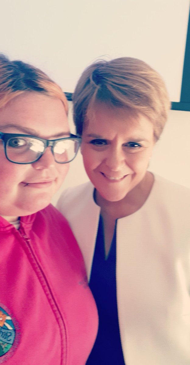 So today <a href="/ChampsStirling/">Stirling Champs</a> got to spend time with <a href="/NicolaSturgeon/">Nicola Sturgeon</a> and talk about what the care system has been like for us as well as telling her and showing her how well we have done with the champs board so far