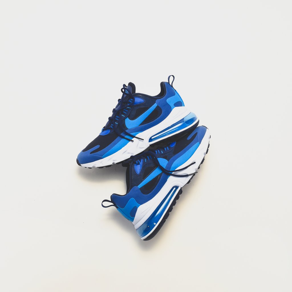 Kith Nike Air Max 270 React Blue Void Blue Stardust Coastal Blue T Co Zjbxkl1b24