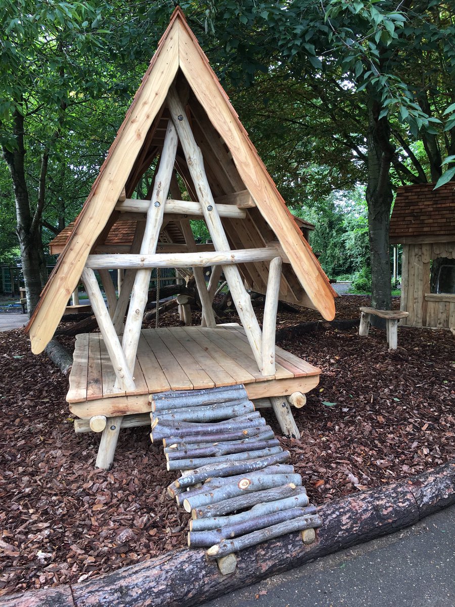 ArtisanStructur's tweet photo. Creating this #woodland #outdoorlearning and #sensoryplay area for Newnham Croft Primary School in Cambridge is still one of my favourite projects to look back on. Designing it, building it then watching the children go crazy on it....  so satisfying. https://t.co/7fnEHzZuoV