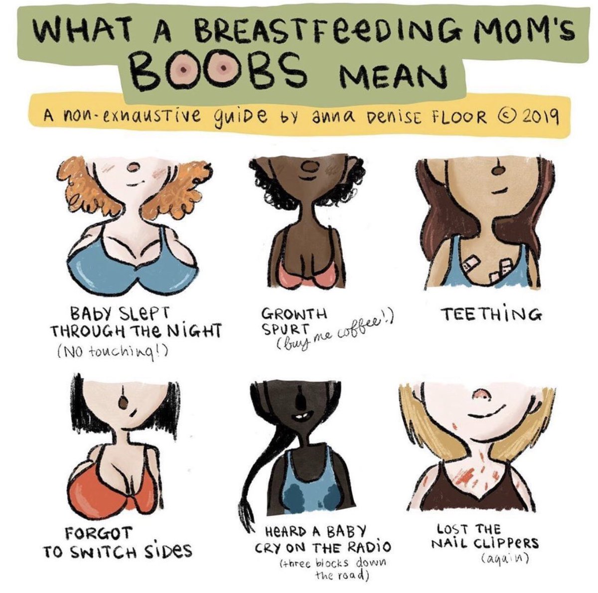 The struggle is real. #boobs #breastfeeding #momtruth