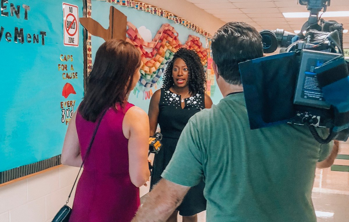 It's never too early to start thinking about heading back to school! @WVEOwls Principal Chenetra Mangum and @RiverDellRacers Principal Chad Jewett recently shared helpful #BacktoSchoolTips with @ABC11_WTVD! Be on the lookout for their tips to air soon!