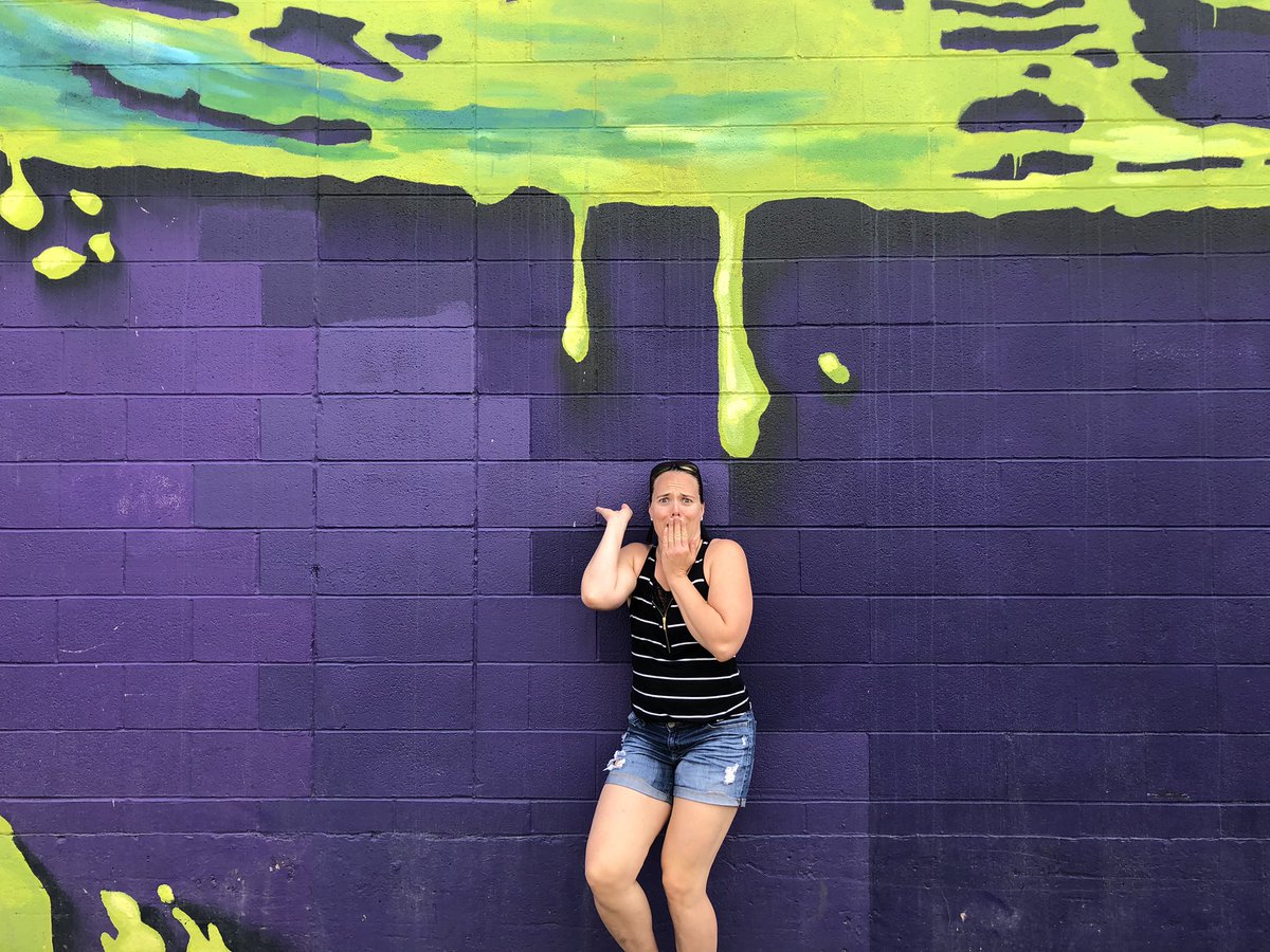 lindork's tweet photo. Myriam is visiting Edmonton for the first time from Quebec! She booked a private Instagrammable Walls of @oldstrathcona Walking Tour with me!! 🎉 We did 2 ice cream stops 🍦&amp; a cookie stop + lots of #IGWallsofYEG including a few new #RustMagic pieces!! #yeg #exploreedmonton https://t.co/KuhExn2JkU