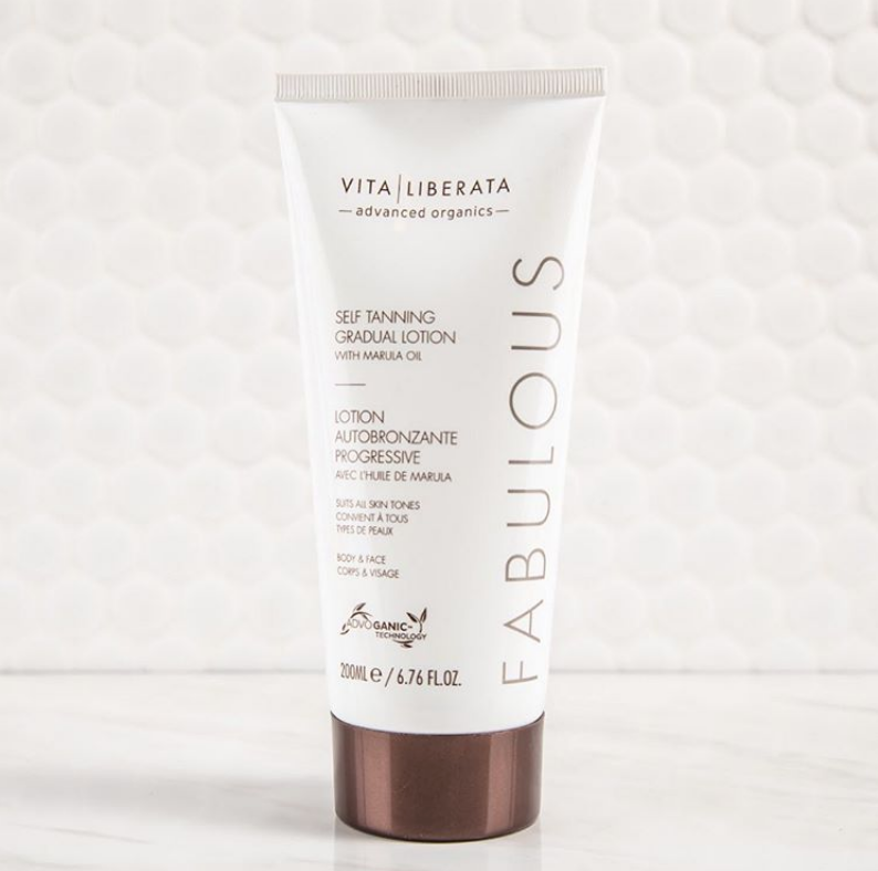 Get the most out of your summertime glow with Fabulous Gradual Self Tanning Lotion ✨ Formulated with organic botanicals including Marula Oil, Fabulous Gradual Self Tanning Lotion penetrates deep into the skin’s surface for lasting hydration and a buildable tan. #VitaLiberata