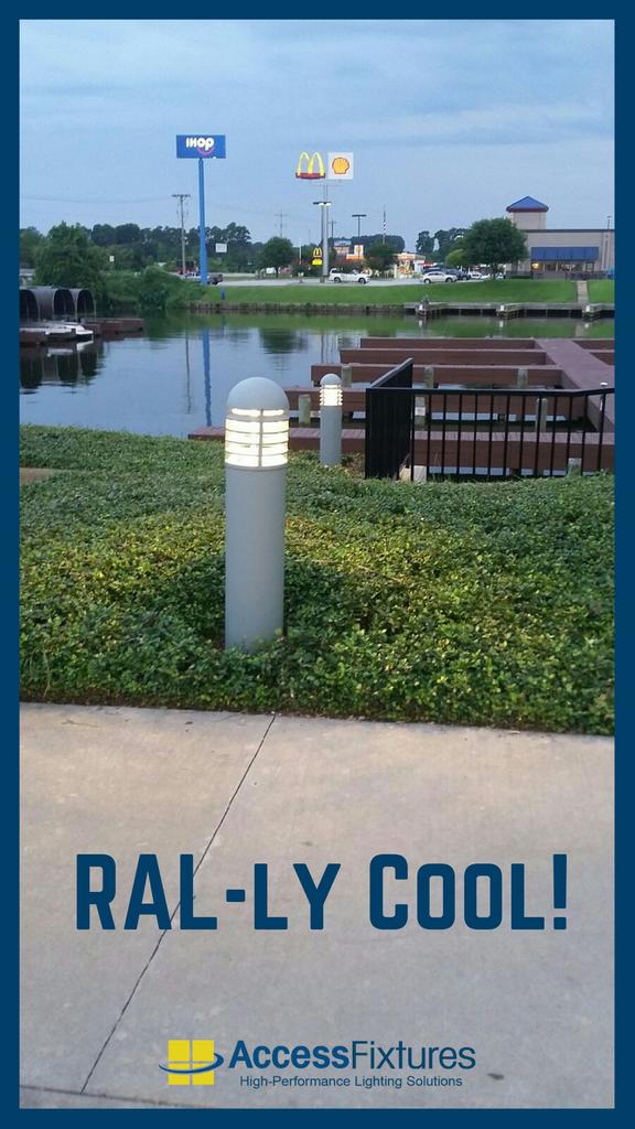 AccessFixtures's tweet image. Want custom colored bollard lights like our happy customer here? Learn more about how RAL colors can make your lighting fixtures more vibrant! buff.ly/2IzrZEP #RALcolors #customcolors #customlighting #bollardlights