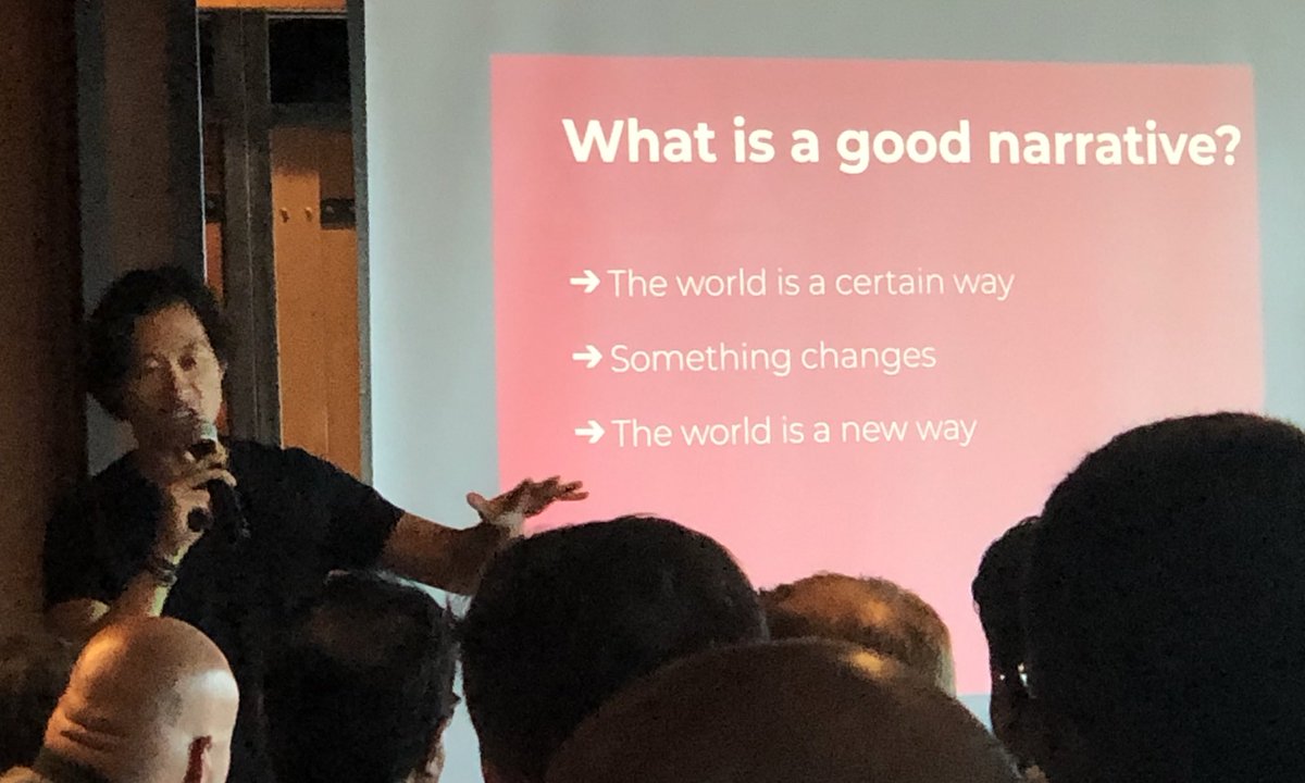 mike0x41's tweet image. I really like this structure from Justin Kan. I think examining and structuring your startup’s narrative often gets overlooked, but it’s so important to pitching to investors, selling to your customers and motivating your team - @TractionConf_io