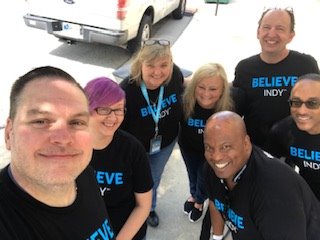 OOPIndyBeProud's tweet photo. The Indy OOP team &amp; fiends, celebrated National Love is Kind Day by volunteering at the local homeless shelter!   What a great group of folks!  @OOPBeProud #GarciaBeProud #OOPBeProud https://t.co/UuGA7OWN71