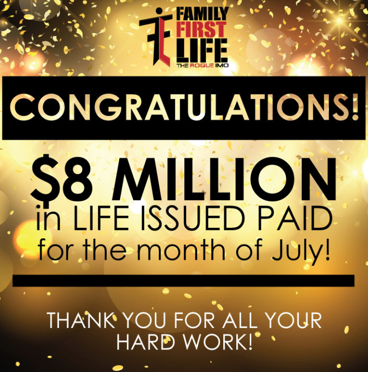 Amazing accomplishment! Proud to be a part of such a wonderful organization. #WinwithFFL