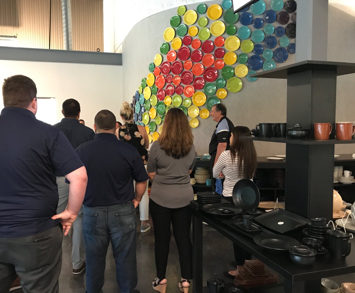epikitchen's tweet photo. Last week we showed Mission Restaurant Supply employees how to sell tabletop pieces. Favorite part: the hands on training where they had to pick tabletop settings for different restaurants! This involved HLC, Walco, Hollowick, & Snap Drape.
#epi2 #hlc #walco #hollowick #snapdrape https://t.co/ZXITw5cOW9