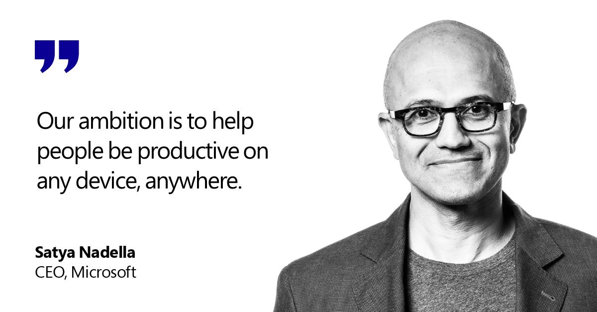 Microsoft tweet media