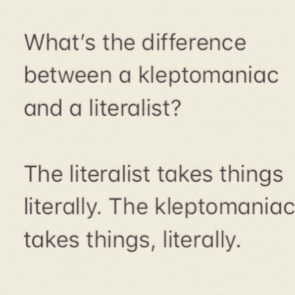 kristinethall's tweet image. I L❤️VE THIS ON SO MANY LEVELS! Thx to LuLu for making me laugh! #wordnerd #literalhumor #easilyamused