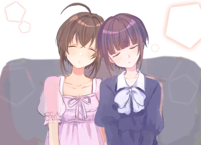 【お題】美穂とお昼寝する千夜ちゃん 