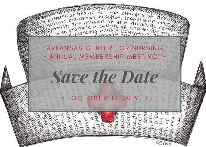ArkansasNursing's tweet photo. Save the Date! Annual Membership Meeting set for October 17, 2019. https://t.co/o8XsJyjOFx