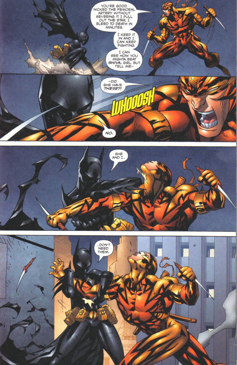 ShadowOfBatgirl's tweet photo. ❝ ᴀʟʟ ᴛʜᴇ ғᴀɴᴄʏ...ᴡᴇᴀᴘᴏɴs ʏᴏᴜ ᴍᴀʏ...ᴘᴏssᴇss...sʜɪᴠᴀ ᴀɴᴅ ɪ ᴅᴏɴ'ᴛ...ɴᴇᴇᴅ ᴛʜᴇᴍ. ᴏᴜʀ ʙᴏᴅɪᴇs ᴀʀᴇ...ᴡᴇᴀᴘᴏɴs ᴛʜᴇᴍsᴇʟᴠᴇs. ❞

#DcComics #PreNew52 #Batgirl #Bludhaven https://t.co/R4FXpxf3ht