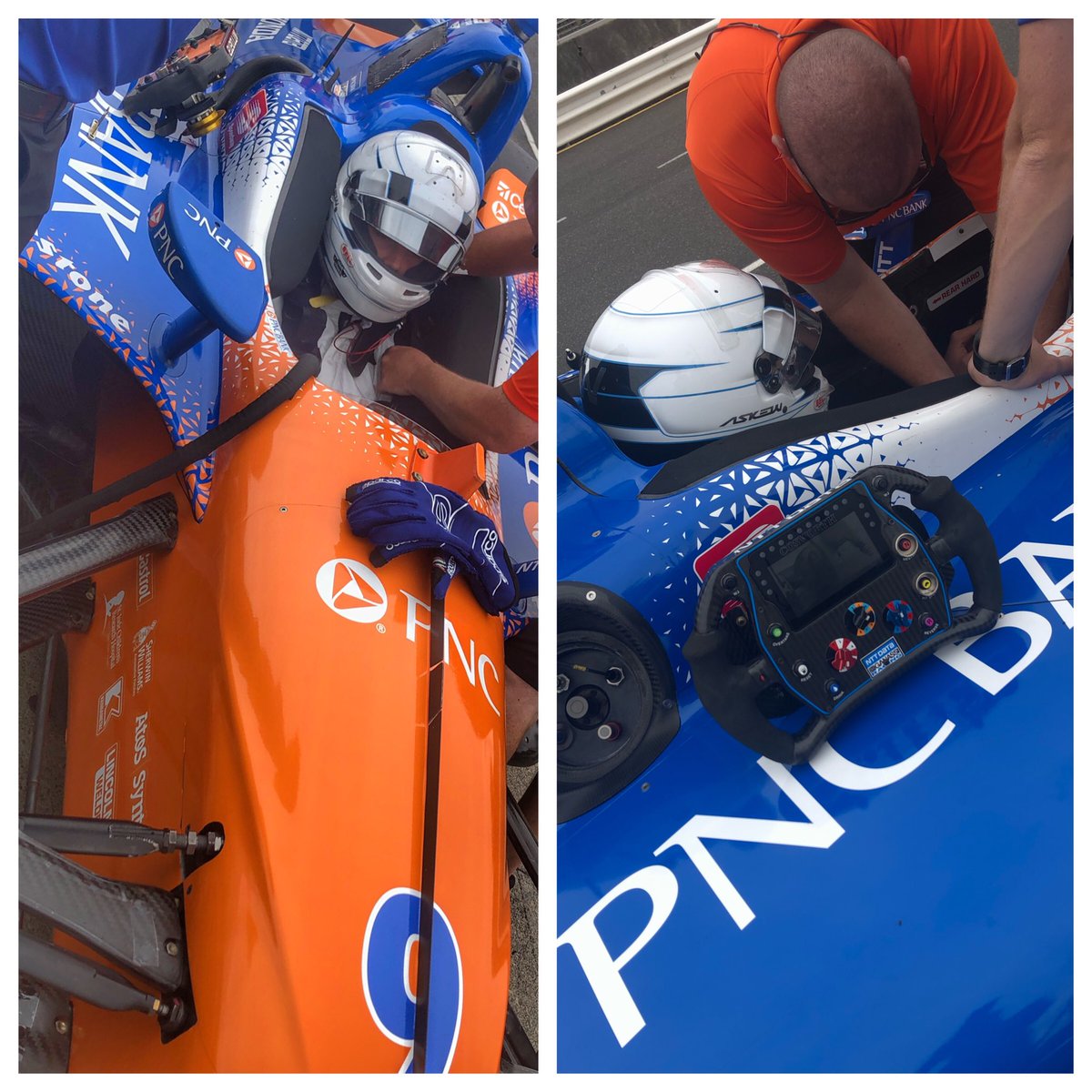 IndyMHull's tweet image. .@Oliver_Askew 1st #IndyCar evaluation day; easy to see why he’s found each top ladder step from his @TeamUSASchol start. Matches a process understanding w/ability &amp;amp; patience.