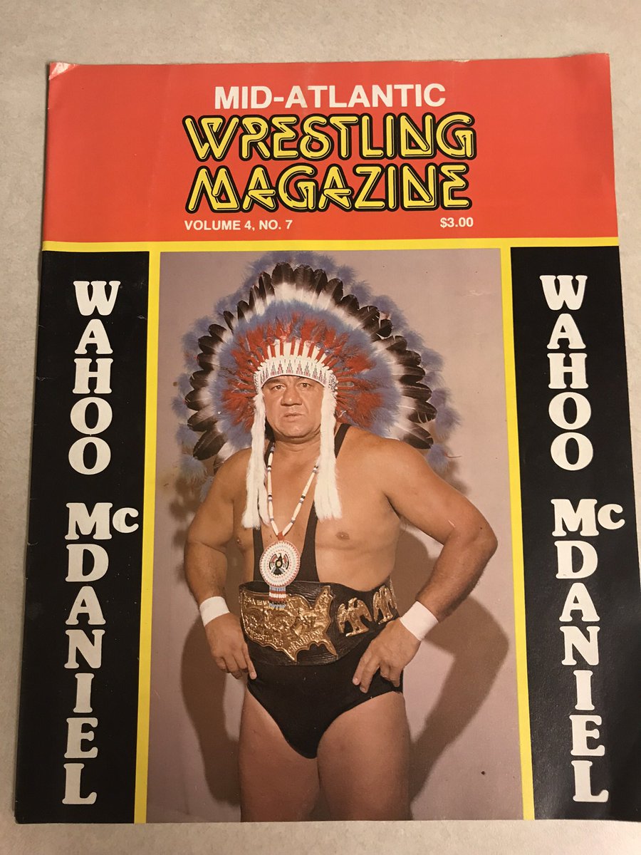 wrestlerweekly's tweet photo. WRESTLER WEEKLY #20YearProject! THIS WEEK we focus on the #NWA #WCW UNITED STATES CHAMPIONS from August 1981 #WahooMcDaniel vs August 2001 #ChrisKanyon RANK these NWA/WCW US Champs from 20 years apart! WHO WAS YOUR FAVORITE? https://t.co/1GJt0fAXm4