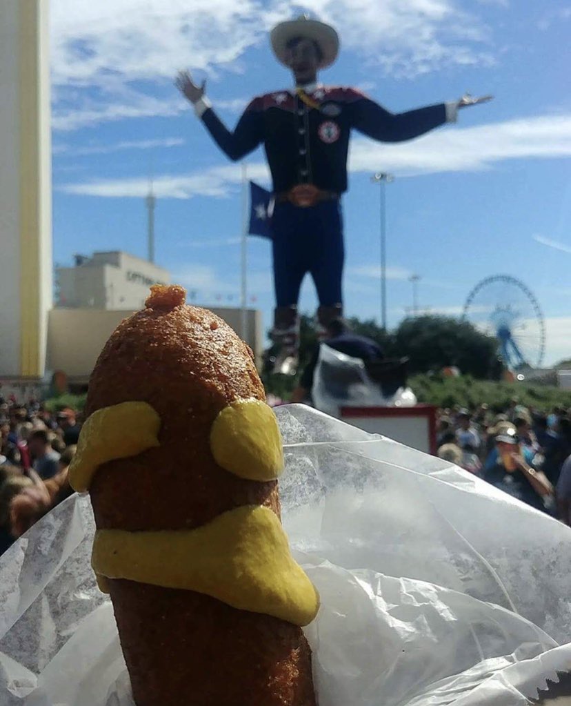 ShtDallasPplsay's tweet photo. ONLY 50 DAYS UNTIL THE FAIR!!!! #StateFairofTexas #BigTex #Corndogs #fun #favoritetimeoftheyear #yall
 📸@lorievalle https://t.co/96RHveJ43e