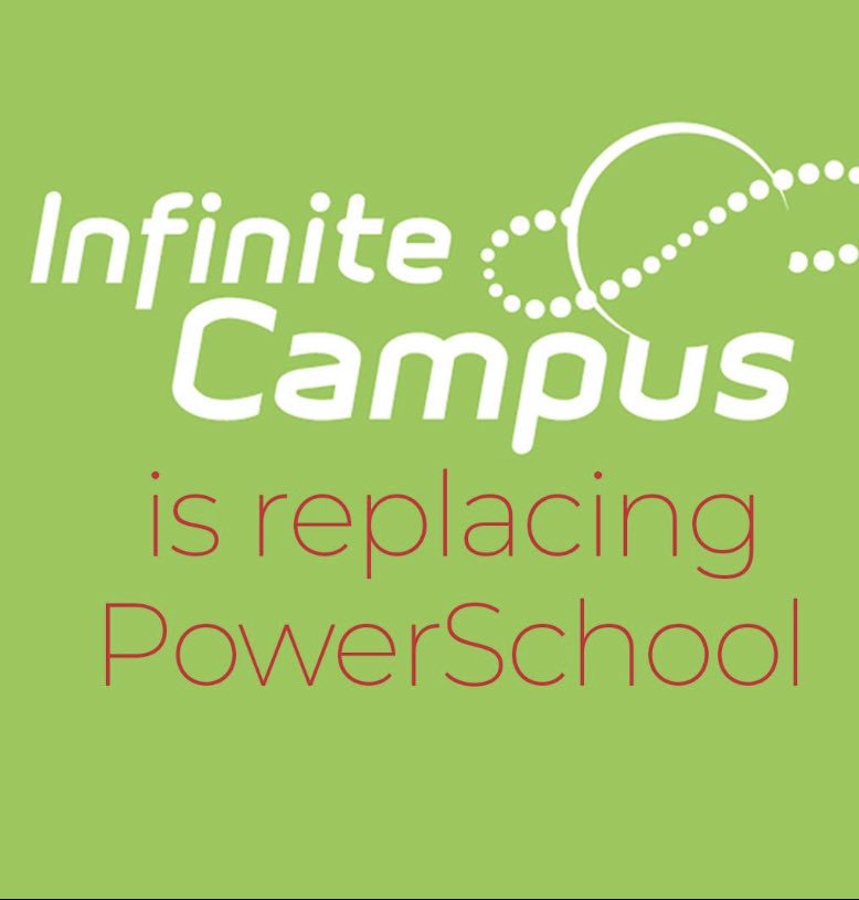 A big change is coming to CRCSD: PowerSchool is being replaced with Infinite Campus! Starting on August 12, 2019, you will have access to Infinite Campus, our new student information management system. More information to come in the near future from the district.