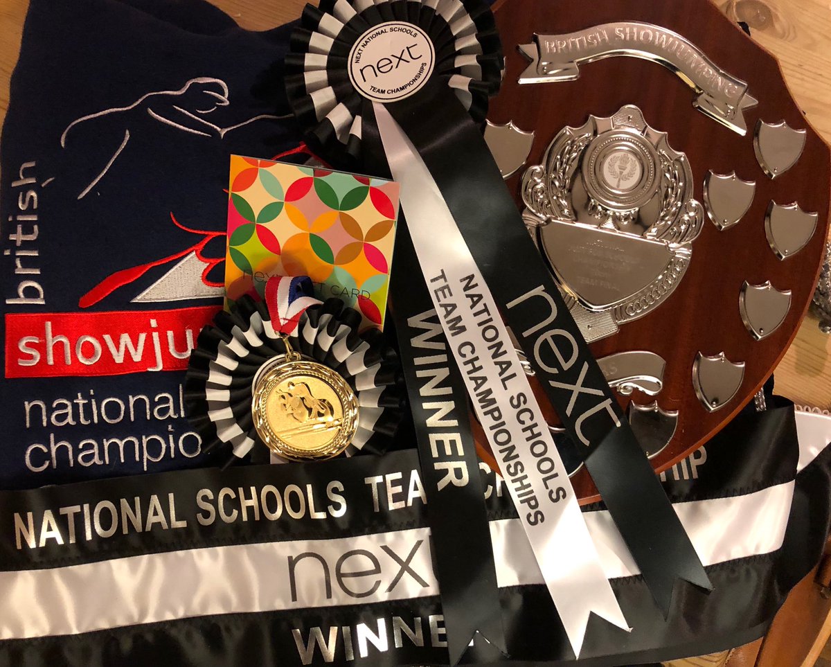 SidcotEquine's tweet photo. Thank you to ⁦@BritShowjumping⁩ for a another great Championships @stoneleigh and to @Nextofficial for their kind sponsorship of the competition from all @sidcotequestrian https://t.co/R07PpyN7DS