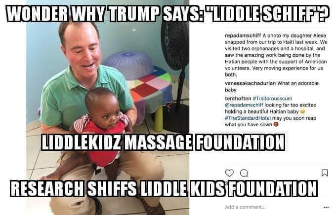 1ChordWonder's tweet photo. @RepAdamSchiff Cowardice is preying on innocent kids &amp; using tax dollars for hush payouts to teens!#LiddleKidzFoundation #InfantMassage #Haiti #LosAngeles  #HumanTrafficking #TheStandard  #AmandaMack #PortLongBeach #EdBuck #Racism 
#QAnon #WWG1WGA #SaveTheChildren #KAG #TheGreatAwakening #Trump https://t.co/8iX0hsV6NK