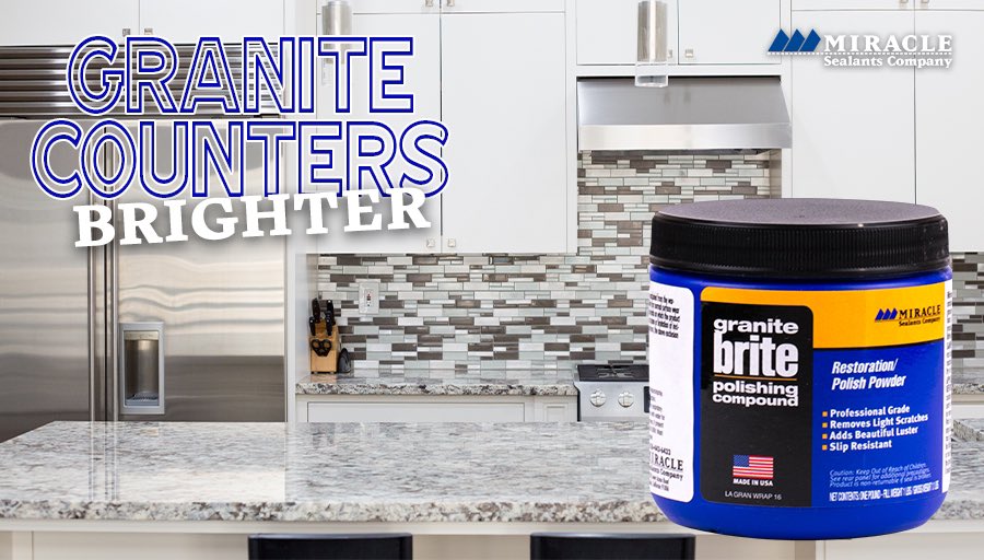 MiracleSealants's tweet photo. Granite Brite is a no-wax compound designed for the polishing or color enhancement of new and worn granite surfaces, primarily floors.
.
🔍 See Product: https://t.co/jj057vWgtU
📄 Product Data Sheet: https://t.co/u6BRz48h6e https://t.co/CGyS1hGspV