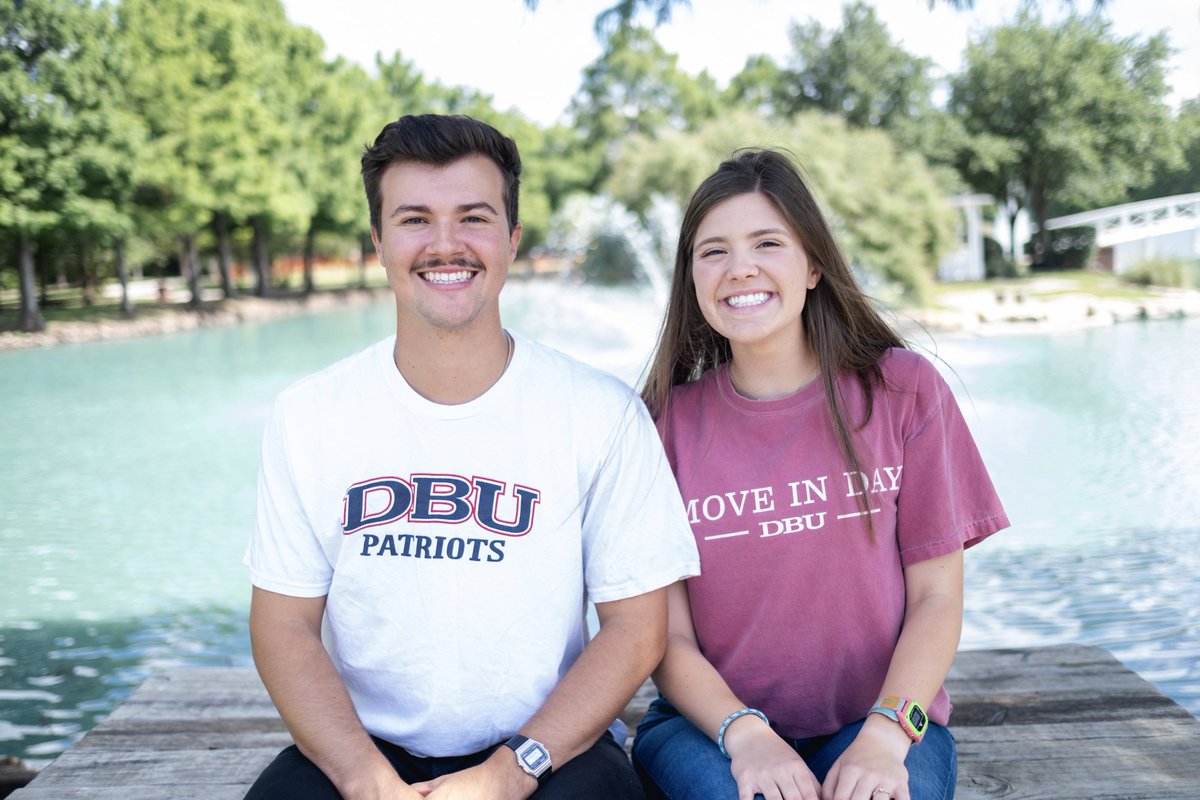 DBUPatriots's tweet photo. And your #DBUSWAT 2019 Co-Captains are... Josh & Hannah! SWAT is only 2 weeks out and we're ready for ya #DBU23!
If you haven't registered yet, be sure to do so at https://t.co/M5xUBmgRr2. https://t.co/gCUqYCsJ8o