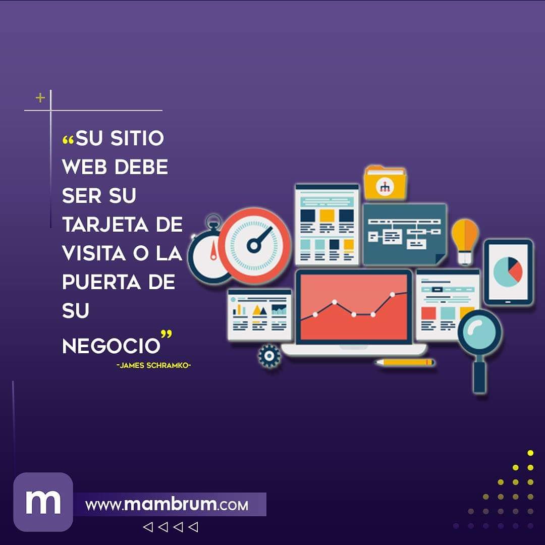 MambrumApp's tweet photo. Tu sitio web es la carta de presentación para tus clientes💻🚀 https://t.co/z5KRivtVc7
